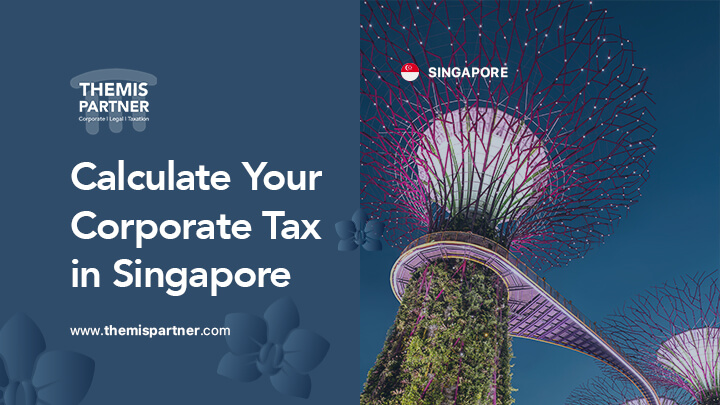 Calculate corporate income tax in Singapore